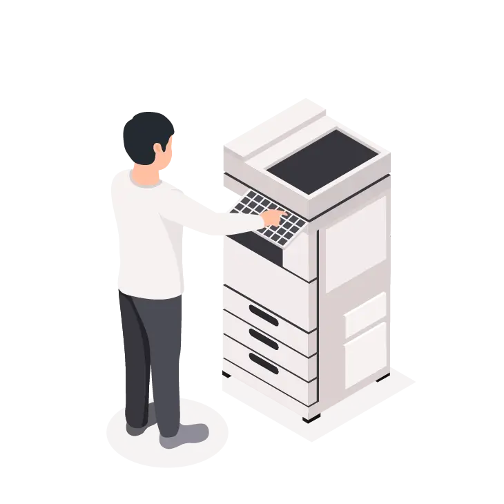 Impressora laser para gráfica rápida e impressos personalizados
